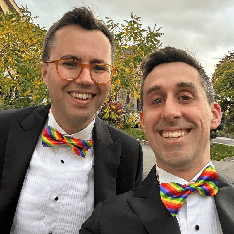 David and his husband Scott